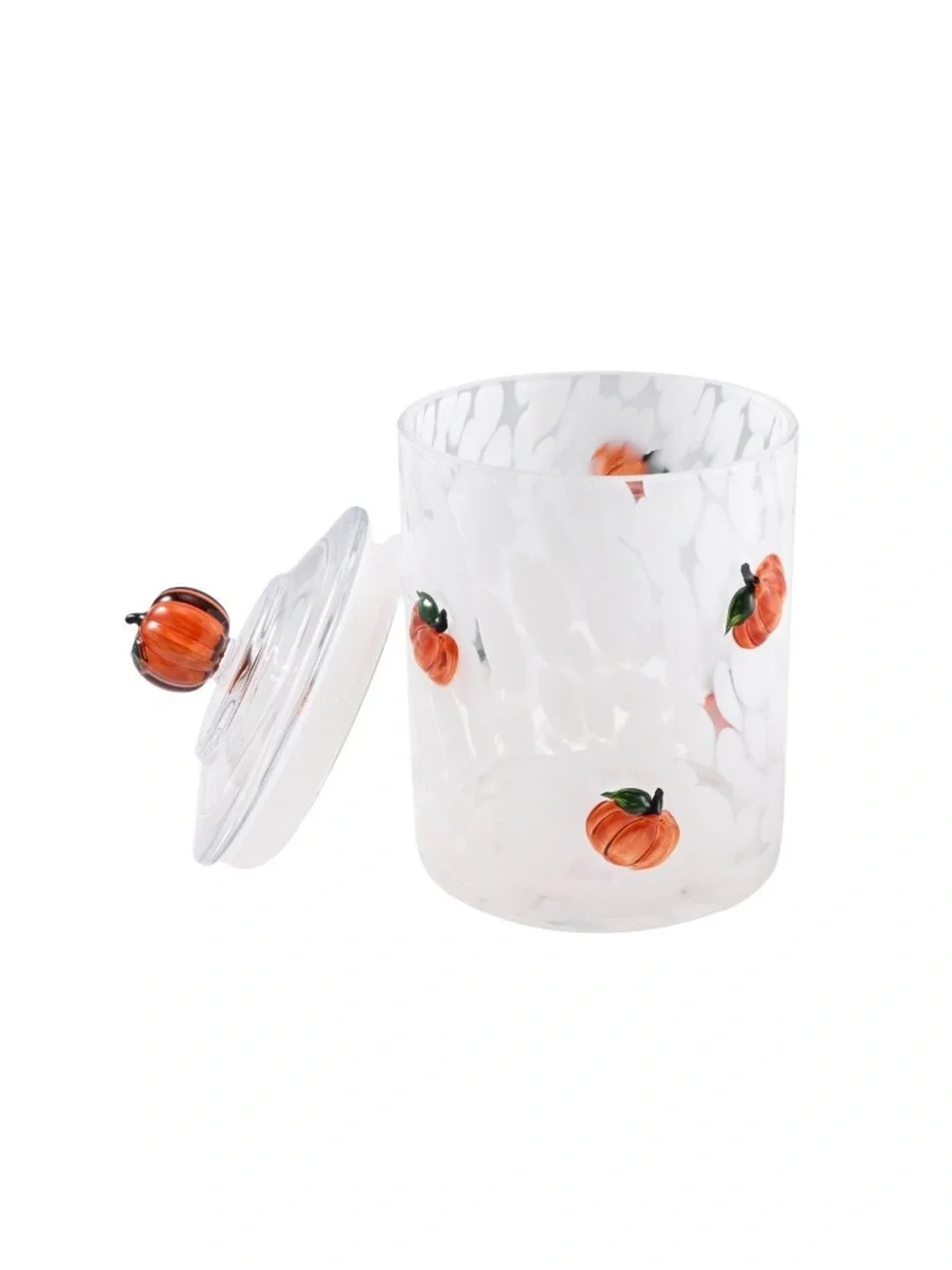 Cook With Color Pumpkin Halloween Icon Treat Gifting Jar & Ghost Holding Pumpkin
